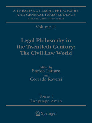 cover image of A Treatise of Legal Philosophy and General Jurisprudence